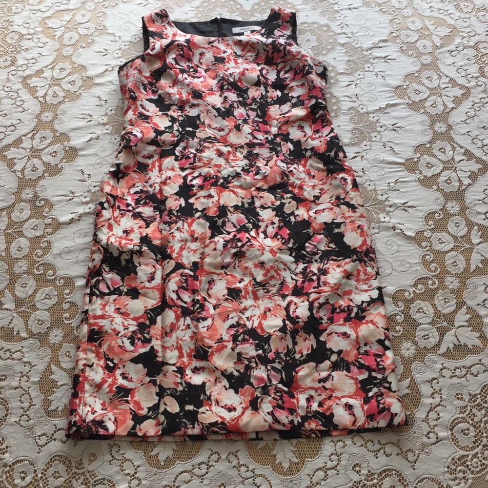 🌺Coral/ Black Dress🌺